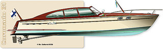 Hermanform retro boat design